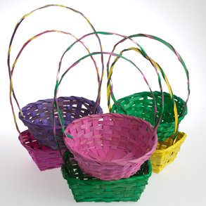 Deluxe Bamboo Easter Basket
