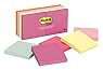 Post-it Notes, 3 in x 3 in, Marseille Collection, 12 Pads/Pack (654-AST)