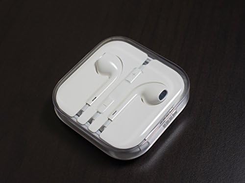 24HB 3.5mm Plug In-ear Earphone with Microphone & Volume Control (White)
