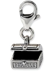 Sterling Silver Reflections Tresure Chest Click-On For Bead