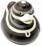Triple Chocolate Stripe Duck Luxury Rubber Duck by Bud