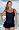 Beach Belle® Solid Black Plus Size Scoop Neck Tankini Top - Women's Swimsuit Plus Size Swimsuit
