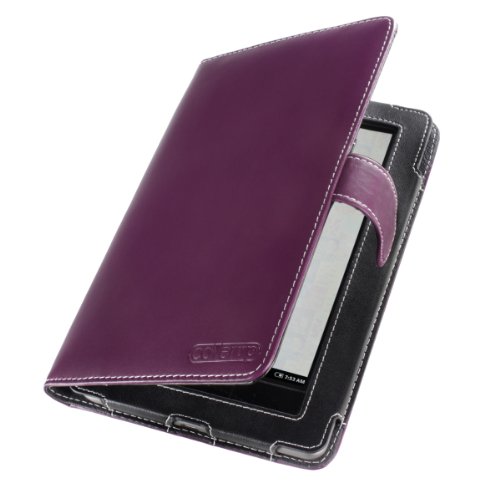 More of Cover-Up Barnes & Noble Nook Color / Nook Tablet Leather Case (Book Style) - Purple,get ebooks free,get free books,get free ebooks