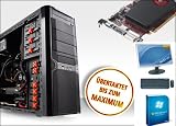 Produkt-Bild: One Gamer-PC Core i7-860, 4x2,8Ghz (Quadcore), 4 GB DDR3-RAM, 750GB HDD SATA2, DVD-Brenner, 1024MB ATI Radeon HD5670, 7.1 Sound, GigaBit-LAN, HDMI, DVI, inkl. Microsoft Windows 7 Professionell 64-Bit, inkl. Belinea 22 Zoll TFT 102240, Tastatur und Maus