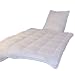 Kinzler L-12088 Microfaser 4-Jahreszeitendecke, Größe 2x 135/200cm mit Druckknöpfen
