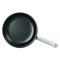 Range Kleen Stainless Steel Non-Stick Open Fry Pan with Quantanium Coating, 10-Inch