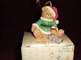 Cherished Teddies Santa with Joy Blocks Ornament