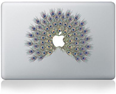 Peacock fether Macbook Stickers Decals Macbook Pro Decal Stickers Macbook Air Stickers