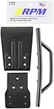 RPM 80022 Front Bumper and Skid Plate Black Slash 4x4 Black