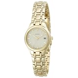 Citizen Ladies Eco-Drive Silhouette Gold-Tone Watch #EW1262-55P by Citizen