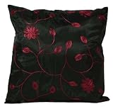 Black Decorative Pillow Sham