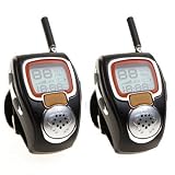 Two Way Radio Walkie Talkie Wristwatch Spy Wrist Digital Watch--auto Channel Scan--lcd Display--auto Squelch Built-in Microphone