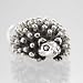 Sterling Silver Hedgehog Charm, #9512