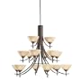 Kichler Lighting 1681OZ 15-Light Olympia Incandescent Chandelier, Old Bronze