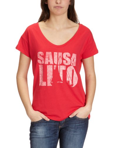 ESPRIT DE CORP Damen T-Shirt, C01608, Gr. 38 (M), Rot (624 fiery red) Preisvergleich