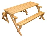 Product details for Kid's Foldable Bench/Table - Natural