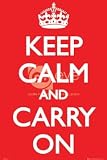 Keep Calm & Carry On Poster