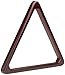 Pro Series TR8HD-C Heavy Duty Wooden Billiard Ball 8-Ball Triangle Rack, Cherry