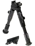 UTG Bipod, SWAT/Combat Profile, Adjustable Height