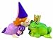 Westland Giftware Mwah Magnetic Princess and Frog Salt and Interrupt Shaker Set, 3-1/2-Inch