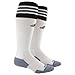 adidas Unisex Copa Zone Cushion II Soccer Sock (1-Pair), White/Black, 5-8.5