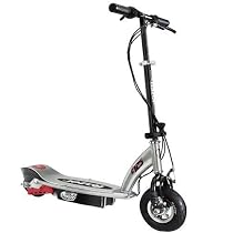 Razor E125 Electric Scooter (Black and Red)