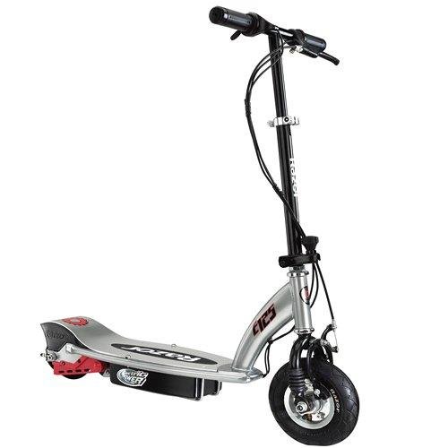 Razor E125 Electric Scooter (Black and Red)