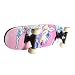 Kidzamo Single Kick Skateboard - Bella Pink
