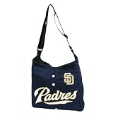 San Diego Padres Jersey Style Fashion Purse (Measures 14" x 13.5" x 3")