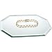 Octagon Mirror Display Jewelry Craft Hobby Showcase 4" x 6"
