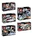 LEGO Star Wars 2006 Complete Set of Five Model 6205 6206 6207 6208 6209