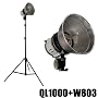 Studioset Quarzlight Videoleuchte DynaSun QL1000 1&hellip von DynaSun