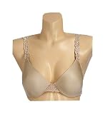 Barely Breezies Embroidered Rose Molded Seamless Support Bra w/ UltimAir