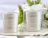 Good Wishes Pearlescent Glass Tealight Holder Set of 4