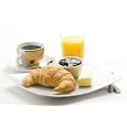 Delicious Continental Breakfast of Coffee and Croissants - 24"W x 16"H - Peel and Stick Wall Decal by Wallmonkeys Cheap