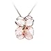 FAIRY COUPLE Women`s Stud Earrings and Pendant Necklace Jewelry Set S59