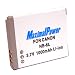 Maximal Power DB CAN NB-6L Replacement Battery for Canon Digital Cameras/Camcorders (White)