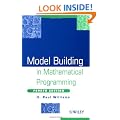 Model Building in Mathematical Programming  4th Edition