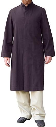 SHUKR Islamic Clothing Men's London Jubba XXL Dark Brown