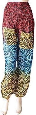 The Weavers Alibaba Khadi Wide Leg Jumpsuit Pant (Combination 3)