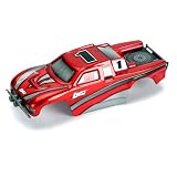 Team Losi Micro-Desert Truck Painted Body Set, Candy Red by TEAMLOSI