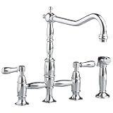 Buy American Standard 4233.721.002 Culinaire Double-Handle Top Mount Bridge Kitchen... by American Standard