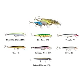 Maurice Sporting Goods #F09S Rapala 09 Silver Fish Lure