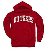 Rutgers Scarlet Knights Red Arch Hooded Sweatshirt
