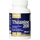 Jarrow Formulas Theanine 200, Promotes Relaxation, 200 mg, 60 Caps