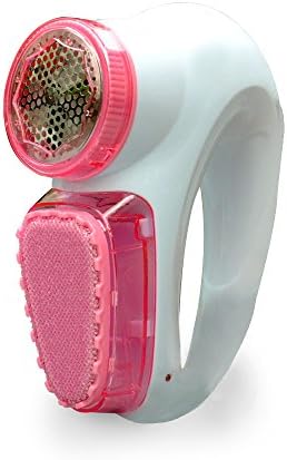 Clothes Electric Rechargeable Fabric Lint Remover Fluff Shavor Brush Pink