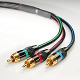 Mediabridge - Premium Component Video Cable - 6ft - Gold Plated Pro Grade RCA Connectors