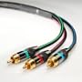 Mediabridge - Premium Component Video Cable - 6ft - Gold Plated Pro Grade RCA Connectors