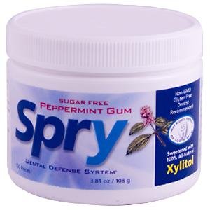 Xlear - Spry Gum Peppermint, 100 gum