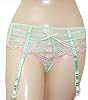 #5: Mint and Ivory Lace Garter Belt thumb